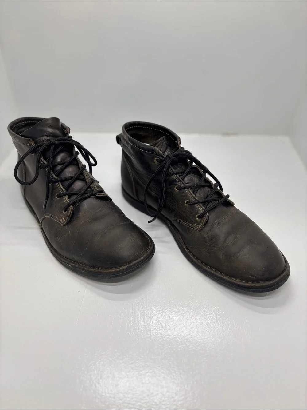 Danner Falcon Boots Men’s 11 EE Black Leather Vibram USA Made Chukka Boots